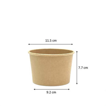 ENVASE MULTIFOOD KRAFT - 500 ML