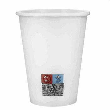 VASO PAPEL BLANCO ECO - 12 OZ | 360 ML