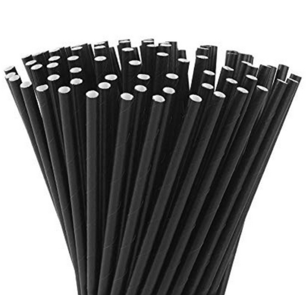 CAÑAS DE PAPEL NEGRO