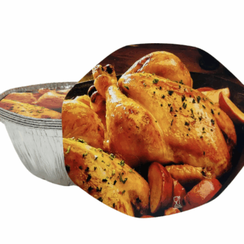 BANDEJA ALUMINIUM OVALADA